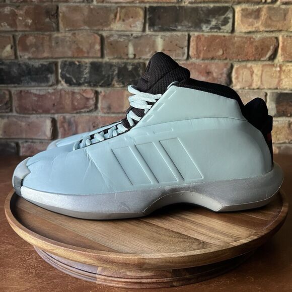 Adidas Crazy 1 Playoffs Kobe Bryant PE Black G99417 Men's 11 Ice Blue 2013 - Picture 1 of 16